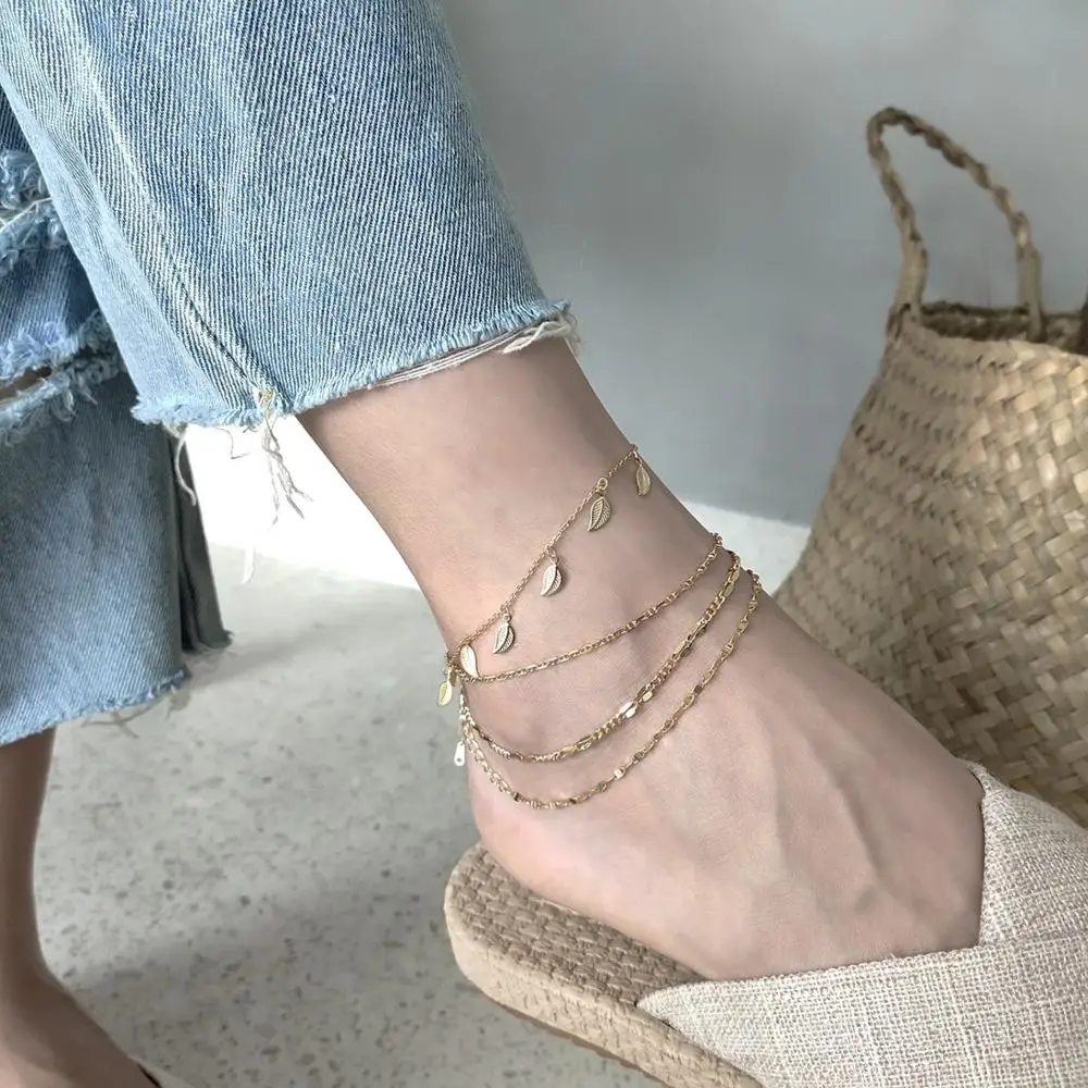 1 шт. подлинные 925 пробы серебряные золотые цепи и ветки листьев браслет