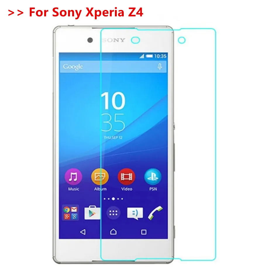 Защитное стекло для sony Xperia Z4 9H ультратонкая Защитная пленка экрана E6533 E6553