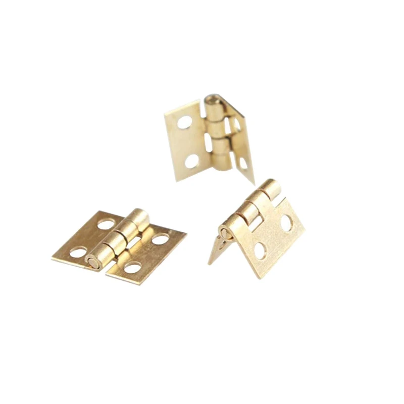 100 шт мини латунные петли оборудование вращение на 180 градусов для кукольного