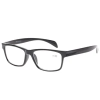 henotin reading glasses metal hinge presbyopia optical magnifer men women black rectangle frame decorative eyeglasses hd reader