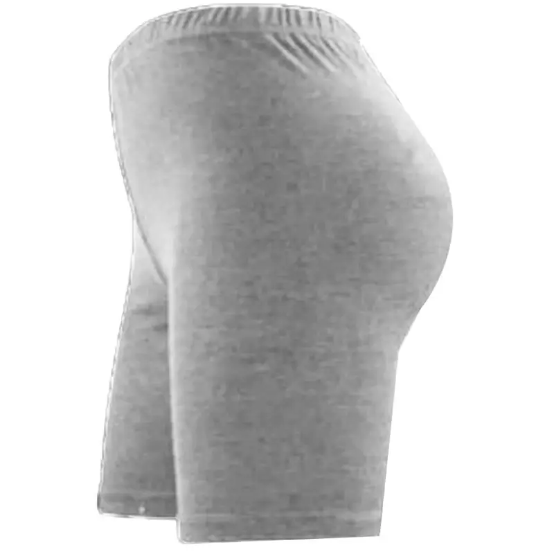 

Womens High Waist Skinny Yoga Half Pants Solid Color Butt Lift Fitness Tights Breathable Sport Biker Shorts Safety Underpants