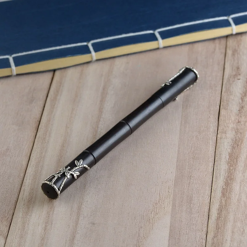 CMAJOR, 925 пробы, серебряный, китайский, древний, lucky cloud, шариковый кулон в виде перьевой ручки, ожерелье ручной работы, тайские ювелирные изделия - Цвет камня: Silver sanders pen