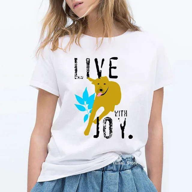 Женская футболка с принтом мальтийских собак друзей живых радостью лето 2020