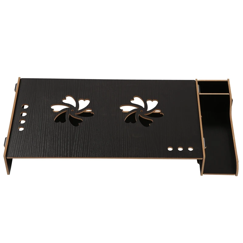 Деревянная подставка для монитора компьютера ноутбука стеллаж Настольная