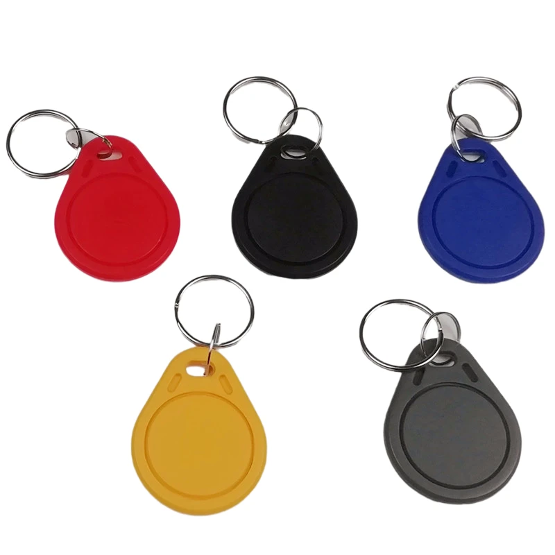 5 шт. RFID IC брелоки 13,56 МГц, брелоки NFC, брелоки ISO14443A M1 1k s50, маркерная бирка для смарт-системы контроля доступа