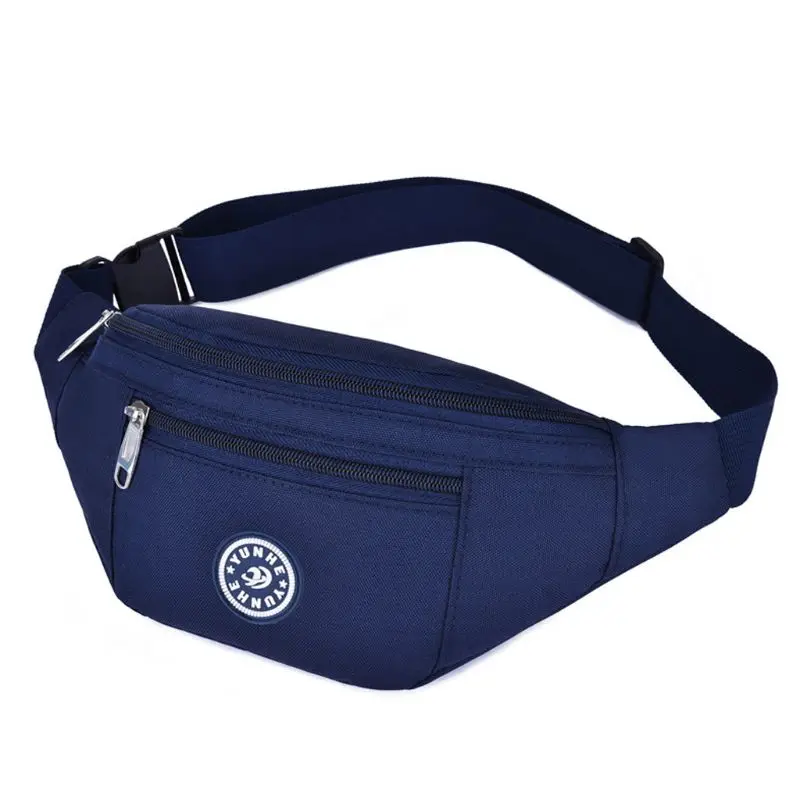 

Waterproof Oxford Fanny Pack Waist Bag Quick Release Buckle Chest Shoulder Purse H8WD