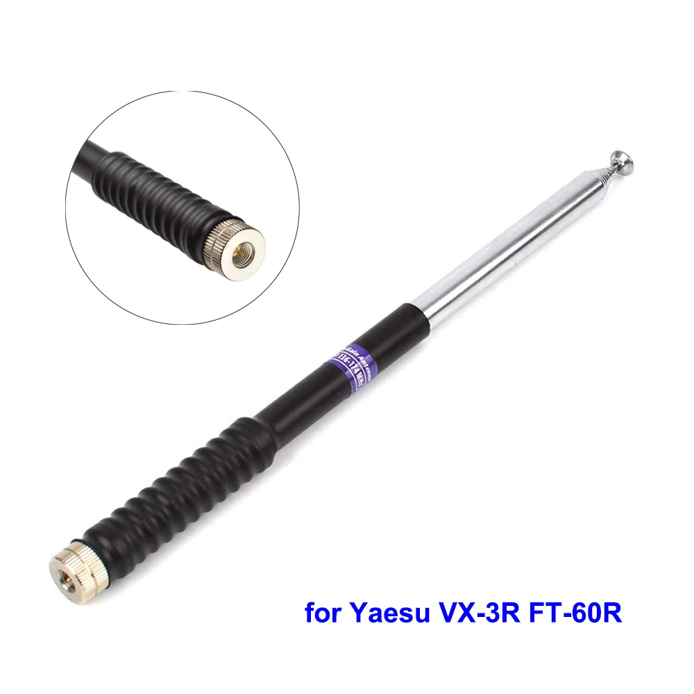Телескопическая антенна FP10120 SMA Male VHF 136 174 МГц для Yaesu|Антенны связи| |