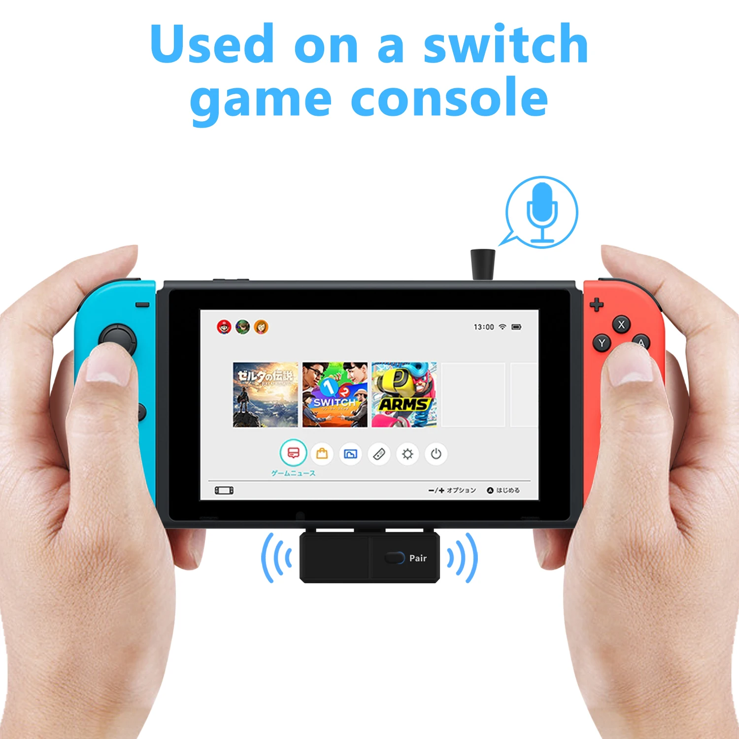 Bluetooth 5 0 адаптер аудиопередатчика EDR A2DP SBC с низкой задержкой для Nintendo Switch PS4 TV PC USB