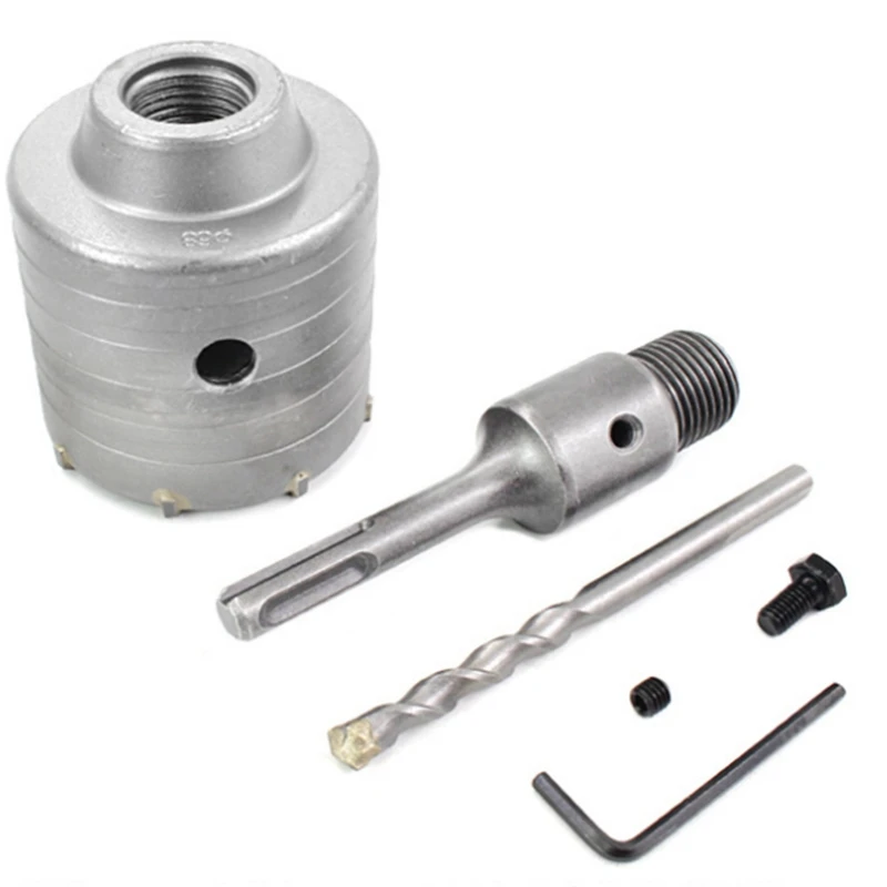 Новинка 1 Набор Sds Plus 68 мм электрическая пила с отверстиями для бетонов пустотелое