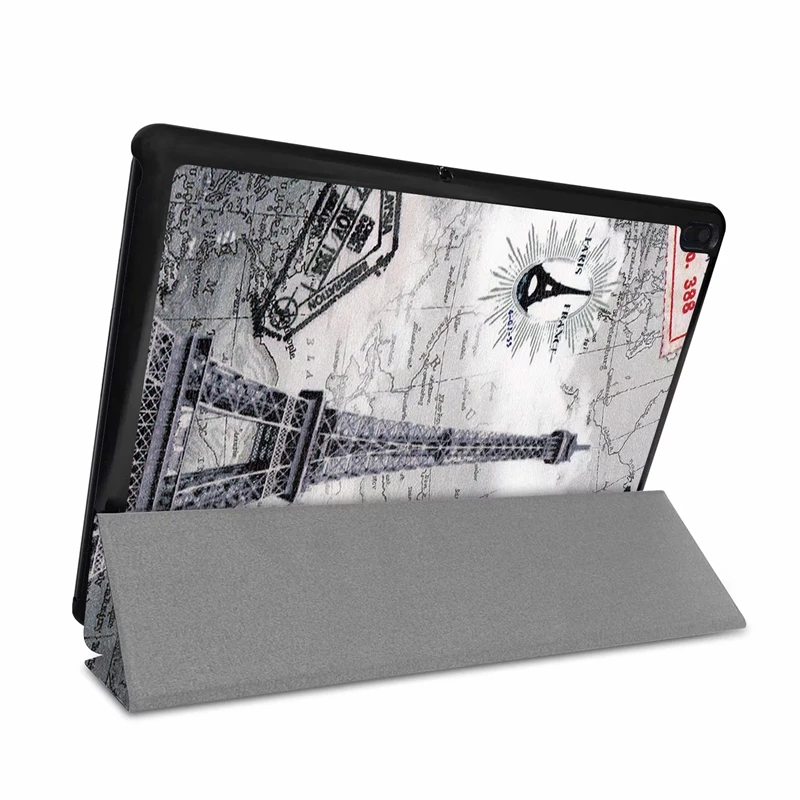 Ultra Slim Lightweight Smart Shell Standing Cover with Auto Wake / Sleep Feature for Lenovo Tab E10 10.1'' TB-X104 Tablet |