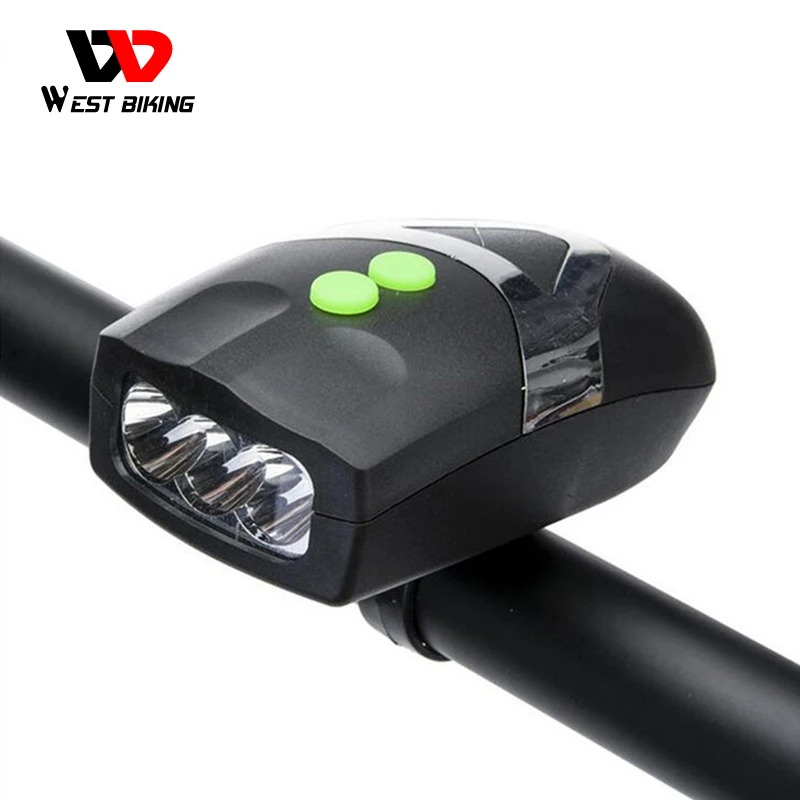 Фонарь велосипедный со светодиодной подсветкой и колокольчиком|lamp mtb|cycling bicycle