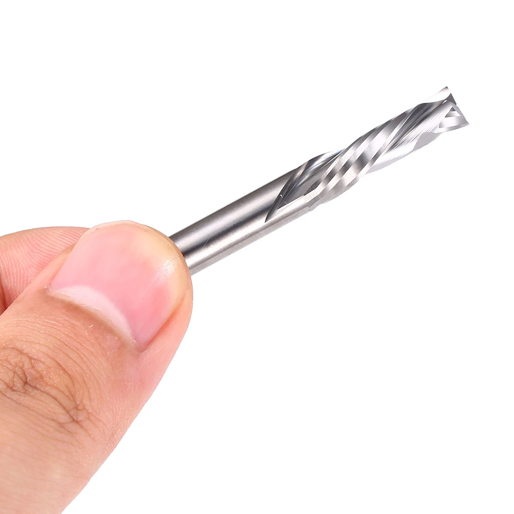 売却 CNC工作機械用の2つのフルートを切断およびフライス加工,30個の6 X22x50lのプラスチック材料,木製エンドミルのビット