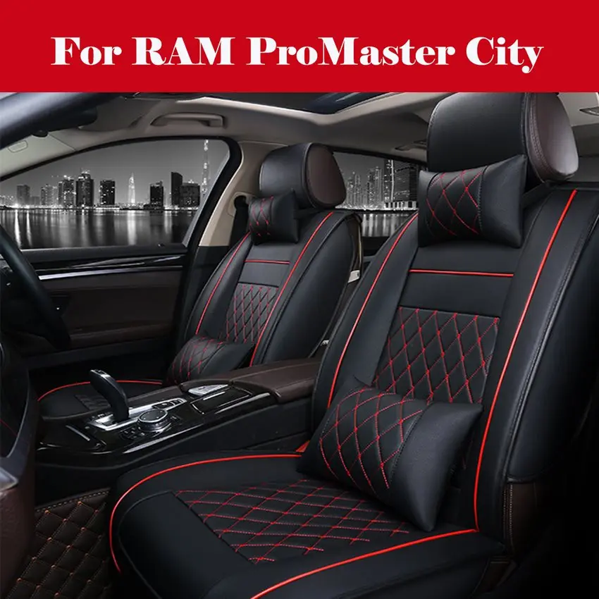 

high quality 2020 New Custom Leather Four Seasons Car Seat Cover Cushion For RAM ProMaster City