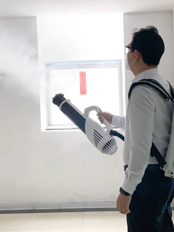 

Electrostatic Sprayer 10L Backpack Sprayer and Disinfecting Fogger WITH BATTERY for Office Hotel