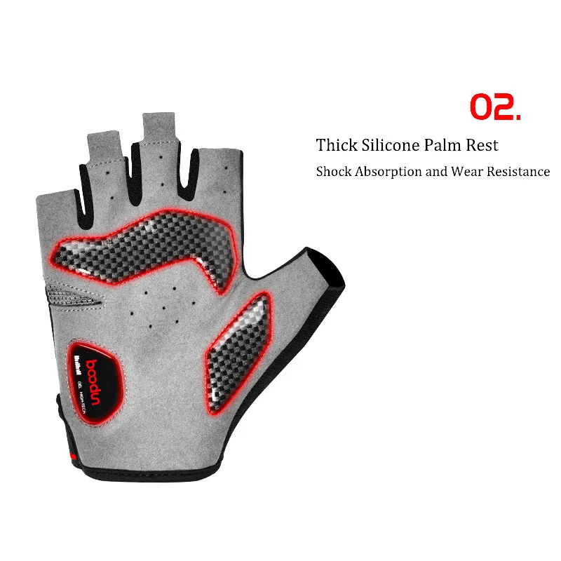 

Sports Half Finger Cycling Gloves Anti-Slip Gel Bicycle Riding Gloves Anti Slip For MTB Road Mountain Bike Glove Anti Shock