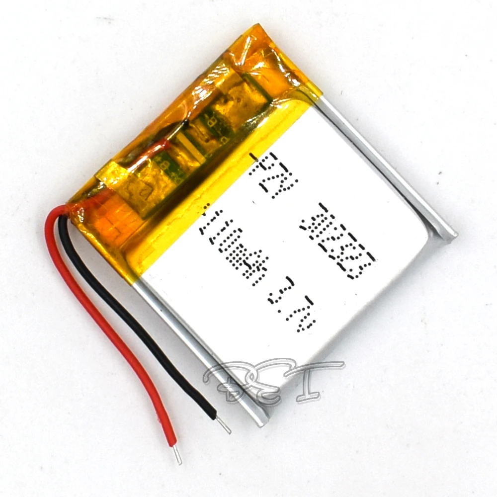 

10Pcs Lithium polymer Battery 302323 3.7V 110mah Rechargeable Liion Cell Li-Po For DVD PAD PDA MP5 GPS Powerbank Digital Product