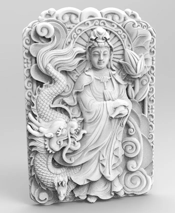 Цифровой файл STL Модель 3D рельеф для маршрутизатора с ЧПУ принтер Artcam Aspire Dragon и