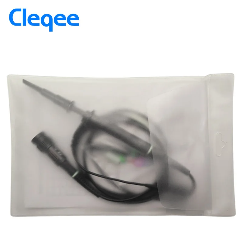 

Sales Cleqee P4250 1PCS Oscilloscope Probe 100:1 250MHz 2KV Withstand High Voltage For Oscilloscope Owon liliput wholesale