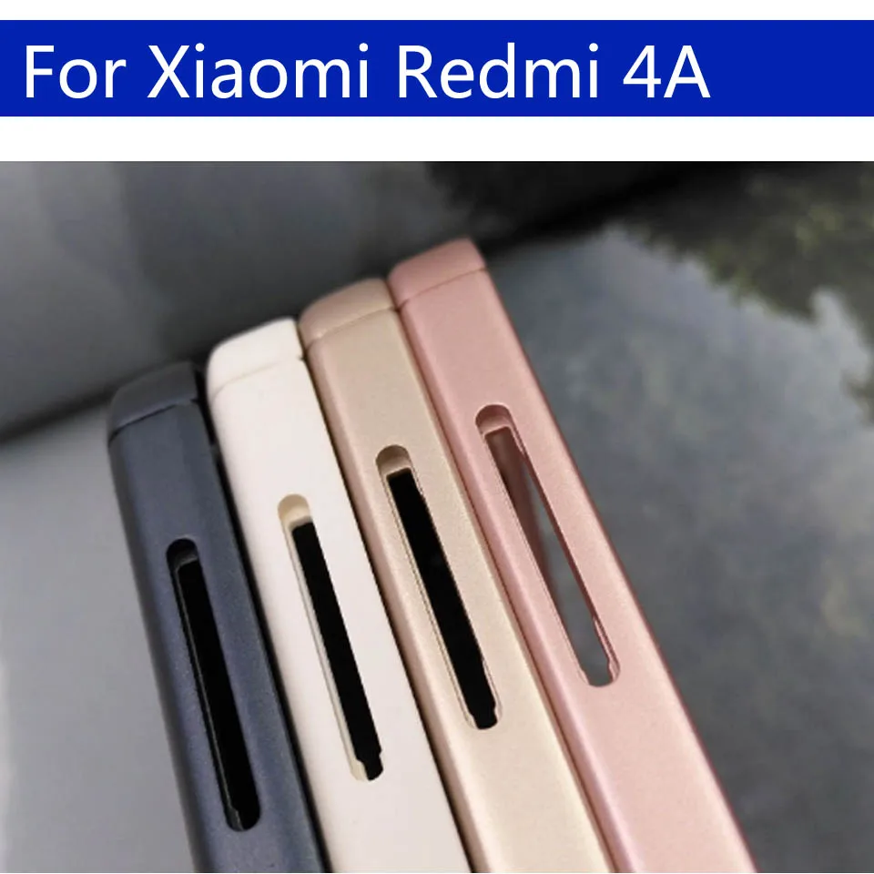 4A задняя крышка батарейного отсека для Xiaomi Redmi 4A задняя крышка батарейного отсека чехол на заднюю крышку корпус замена корпуса