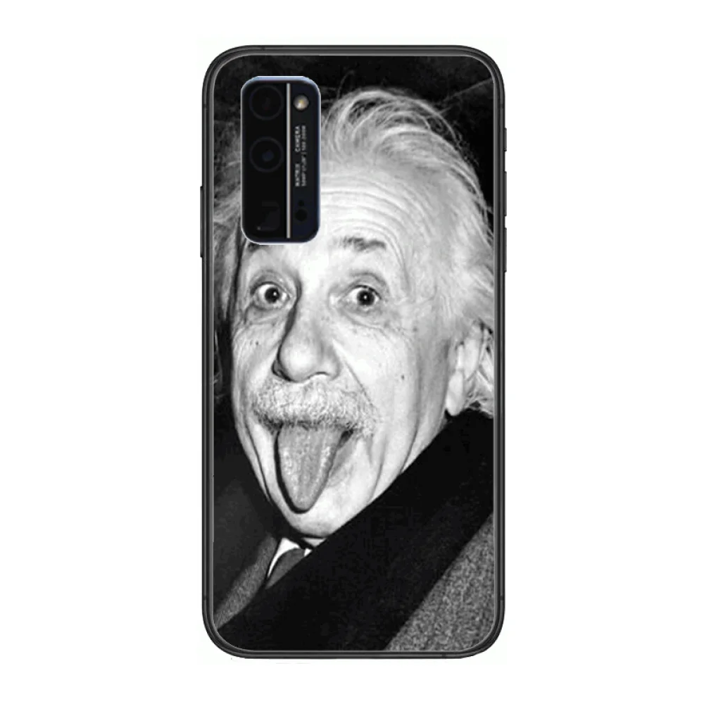 

Exquisite Personality Phone Case Hull For Huawei Honor 8 9 10 20 30 A S Lite Pro 5g i Black Back Soft Cell Cover Pretty