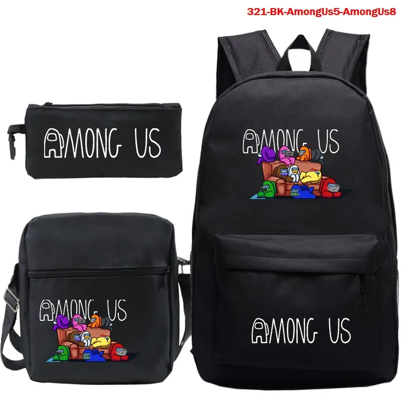 Набор сумок для карандашей и на плечо из 3 предметов школьный ранец Plecaki детский