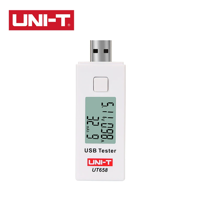 UNI-T UT658B USB тестер телефон компьютер зарядка Напряжение Ток энергии монитор ЖК-подсветка