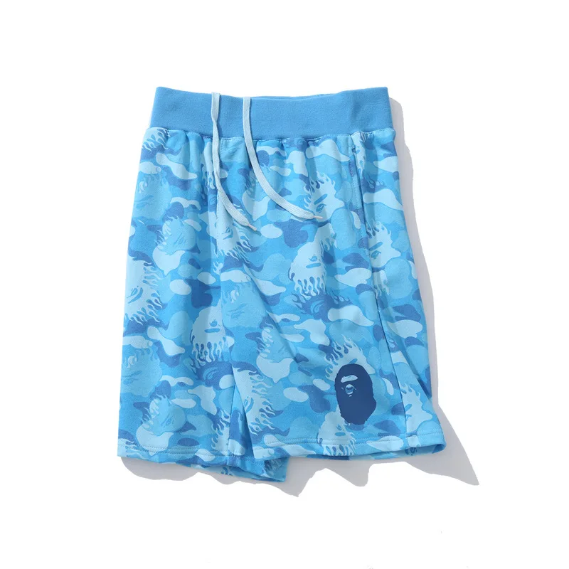 

Bape Camouflage Casual Shorts for Men and Women Cotton Short Pants Streetwear Men Clothing