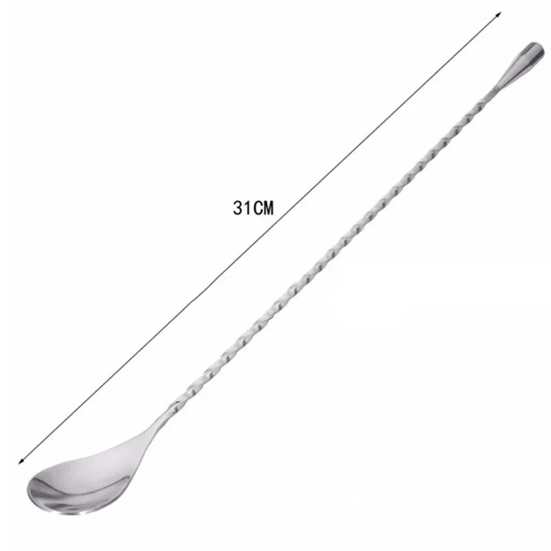 Нержавеющая сталь коктейль бар спиральный узор напиток шейкер для коктейлей