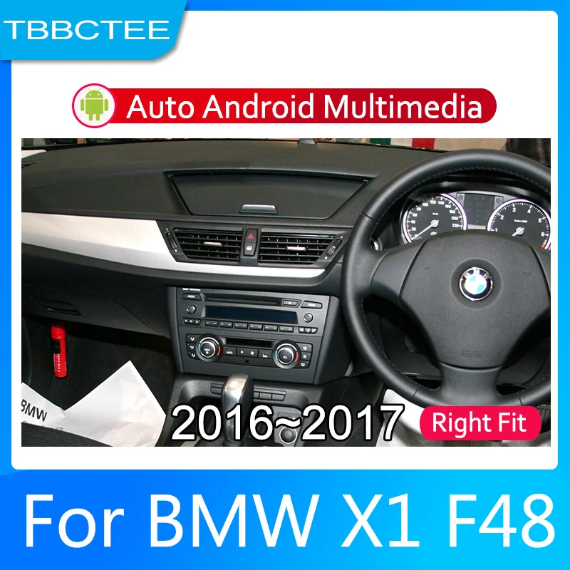Автомобильная система Android 1080P IPS ЖК-экран для BMW X1 F48 2016 2017 NBT автомобильный