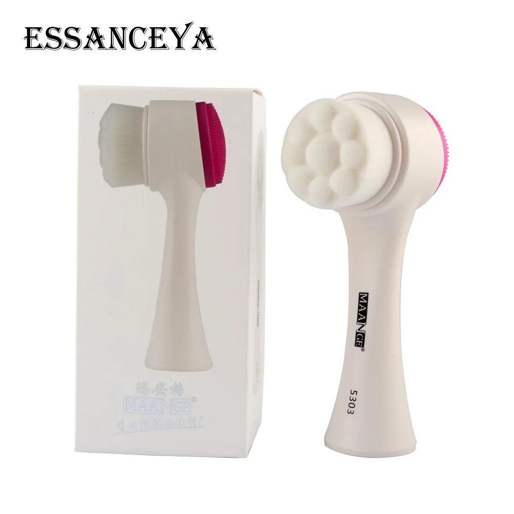 ESSANCEYA Pro 3D двухсторонняя многофункциональная щетка для лица очищающая кожу