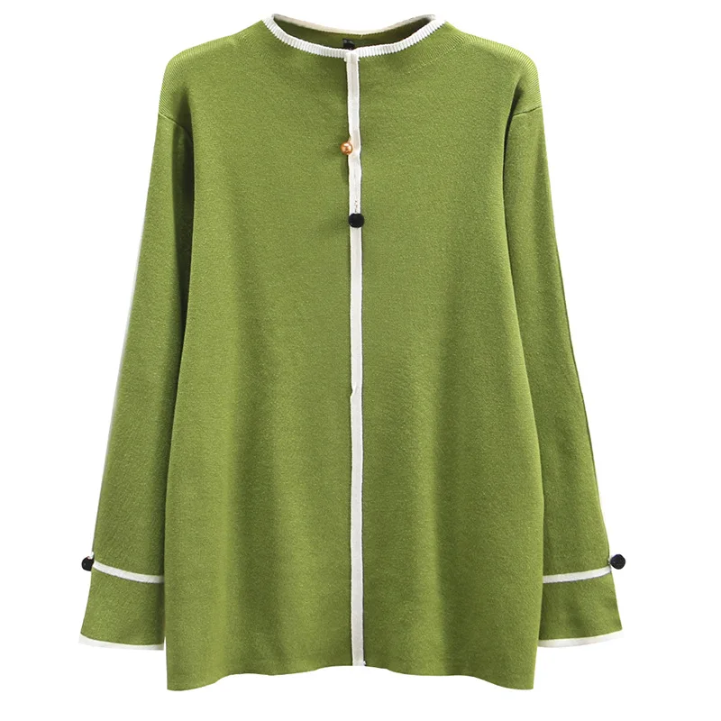 Повседневные свитера размера плюс осень 2019 женские модные свободные с длинным