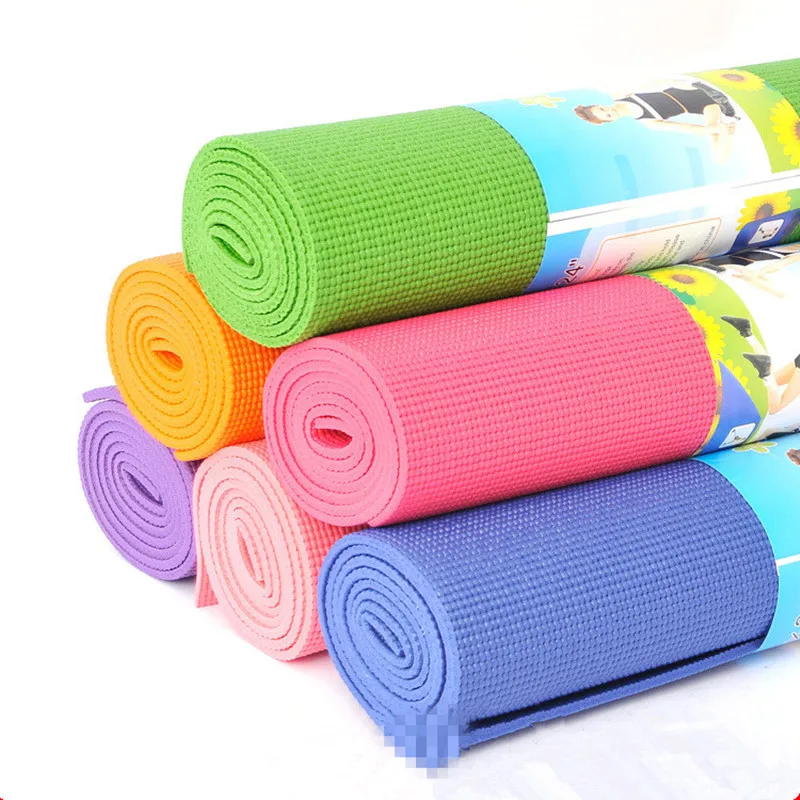 

Yoga Mat Anti-Skid Sports Fitness Mat 6mm Thick Pvc Comfort Foam Yoga Matt For Exercise Yoga And Pilates Gymnastics Mat