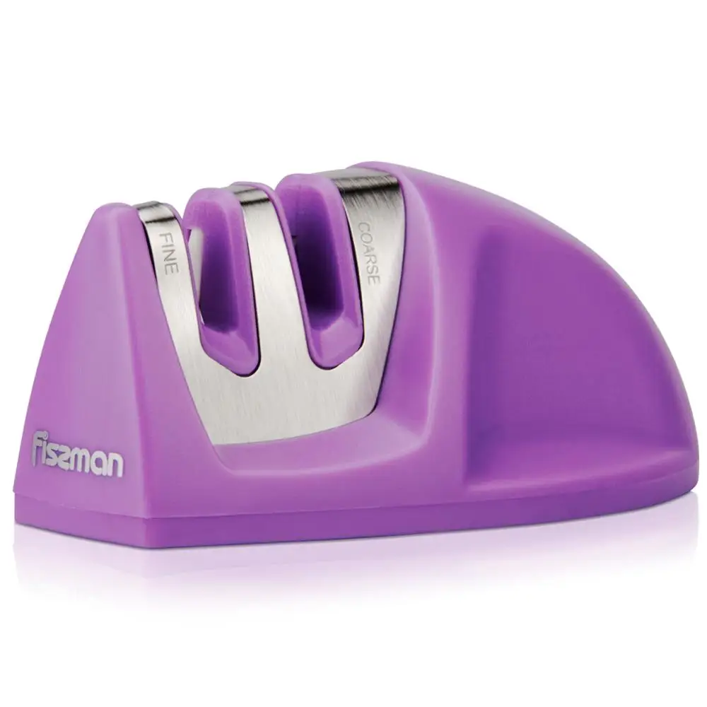 2 ступенчатая точилка для ножей FISSMAN с карбидом и керамикой|Точилки| |