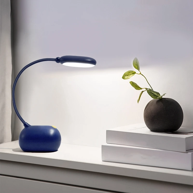 

Foldable USB Rechargeable Children's Bedroom Bedside Simple Stepless Dimming Study Lamp