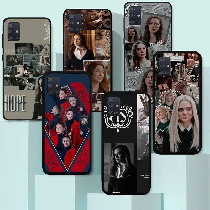 

Legacies Hope Mikaelson Phone Case TPU For Samsung S6 S7 S8 S9 S10 plus S20 S21 S30Ultrs Fundas Cover