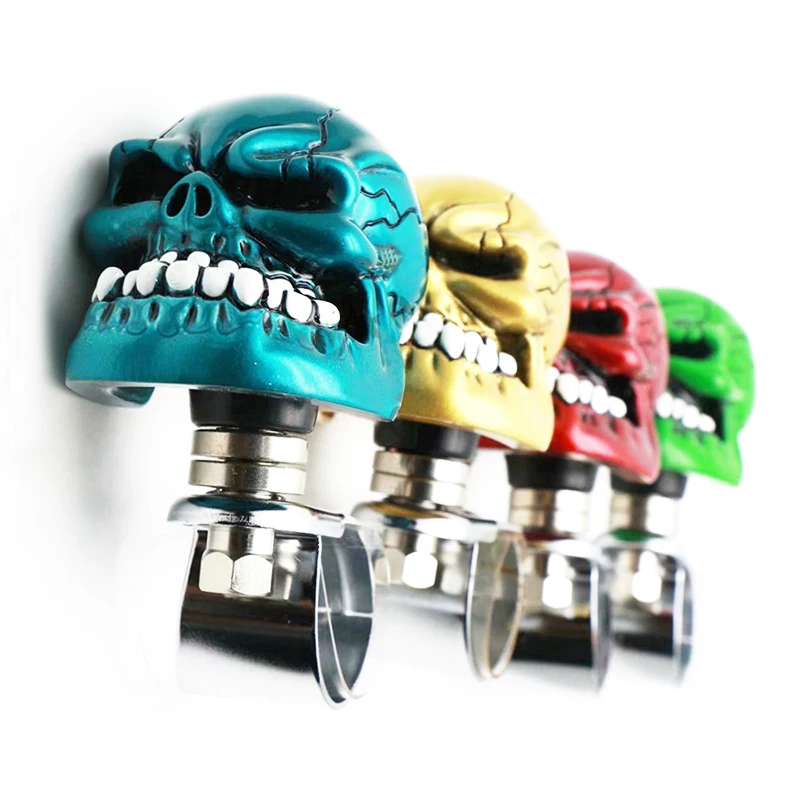 Ручка рулевого колеса автомобиля ручка с шариком Череп регулируемая для