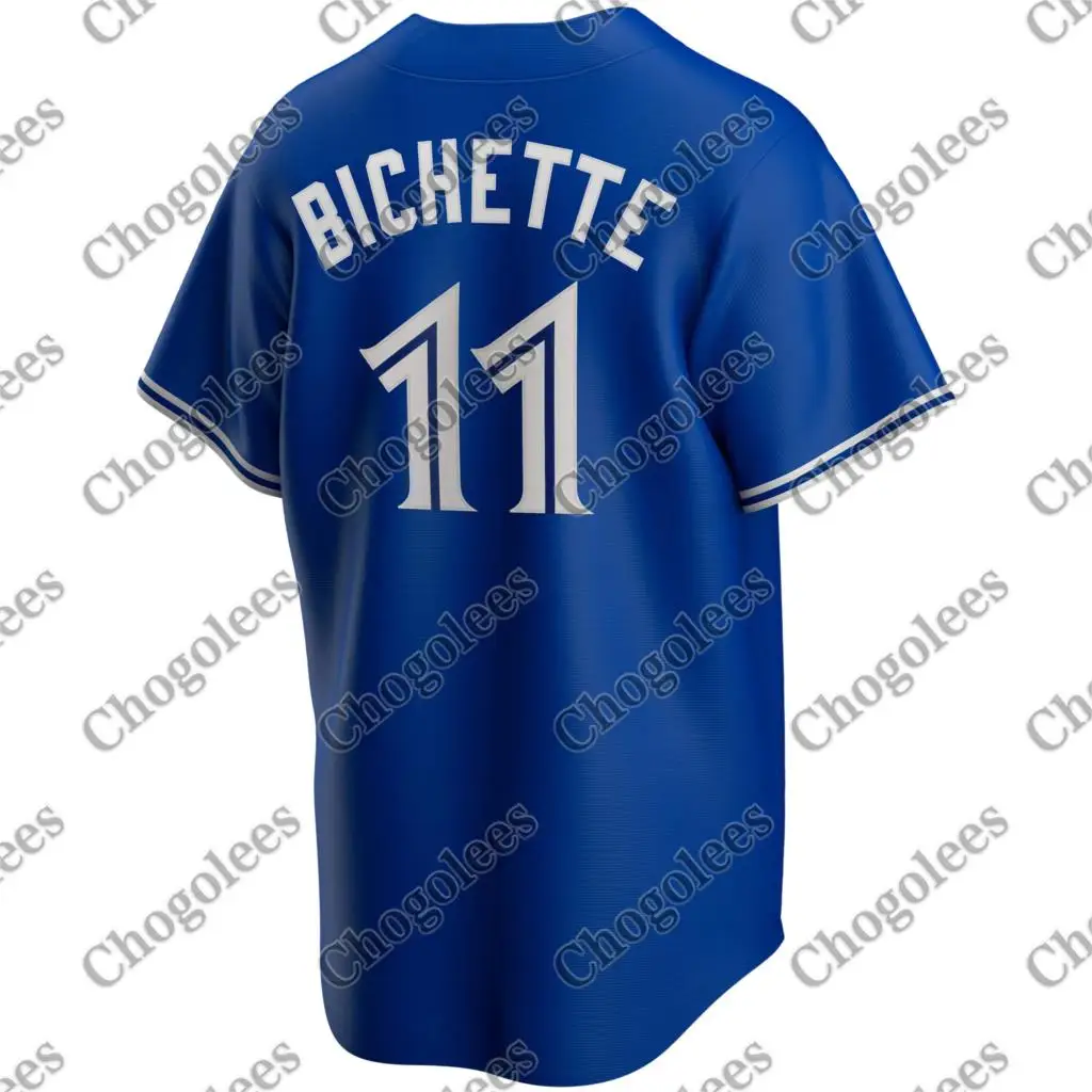 

Baseball Jersey Bo Bichette Toronto Blue Alternate 2020 Player Jersey - Royal