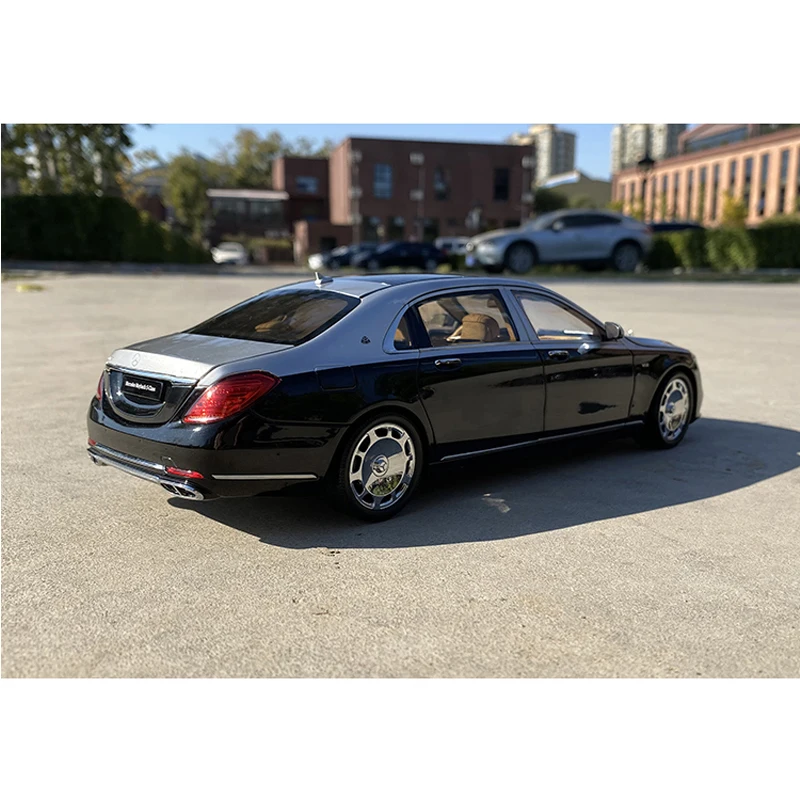 

Almost Real 1/18 Alloy Benz Maybach S650 Car Model Maybach S-Class Adult Collectible Car Model Toys Children's gifts