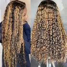 Парик бразильский Волнистый с эффектом деграде, 13 х4 дюйма