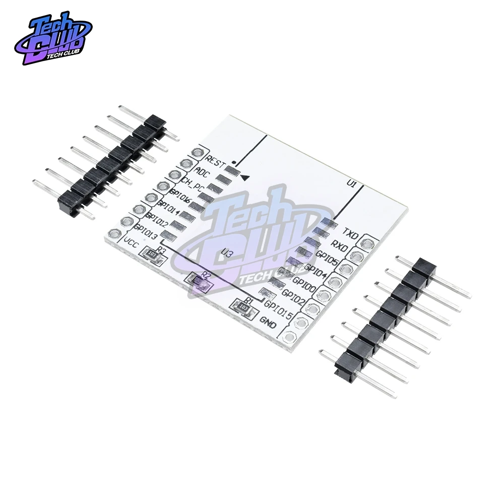 10 шт. ESP8266 серийный WI FI модуль адаптера пластины доступны для ESP 07 08 12E|Детали и