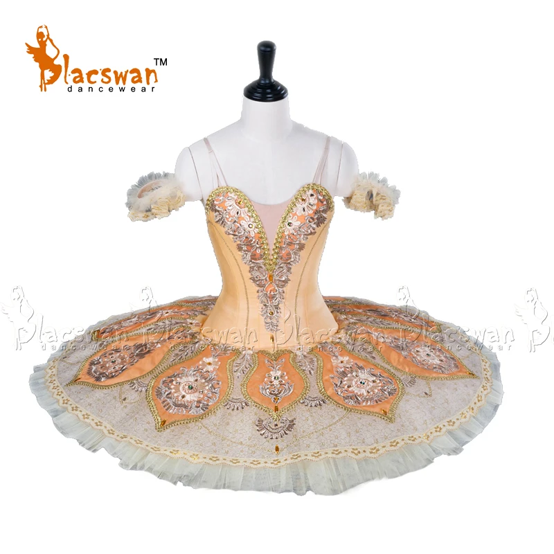 Золотые индивидуальные Костюм Балерины профессиональные Балетные костюмы