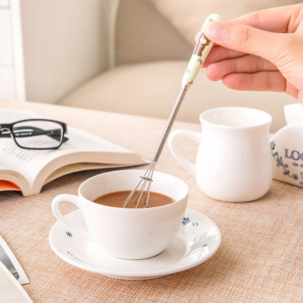 Инструмент для яиц кухонный миксер из нержавеющей стали с керамической ручкой