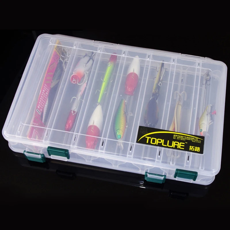 Рыболовная коробка для приманки двухсторонняя пластиковая приманка коробки