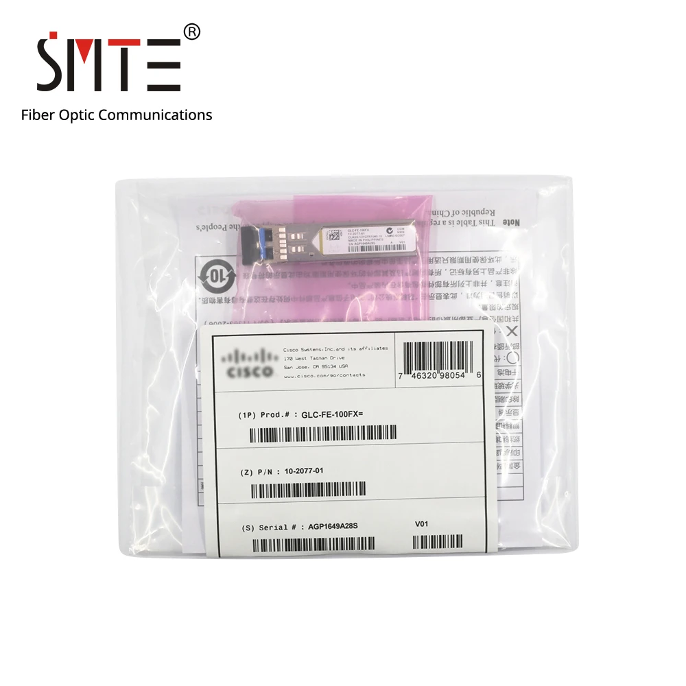 Оригинальный флуоресцентный модуль для Cisco Industrial Ethernet порты 100 Мб 1310 нм 2 км