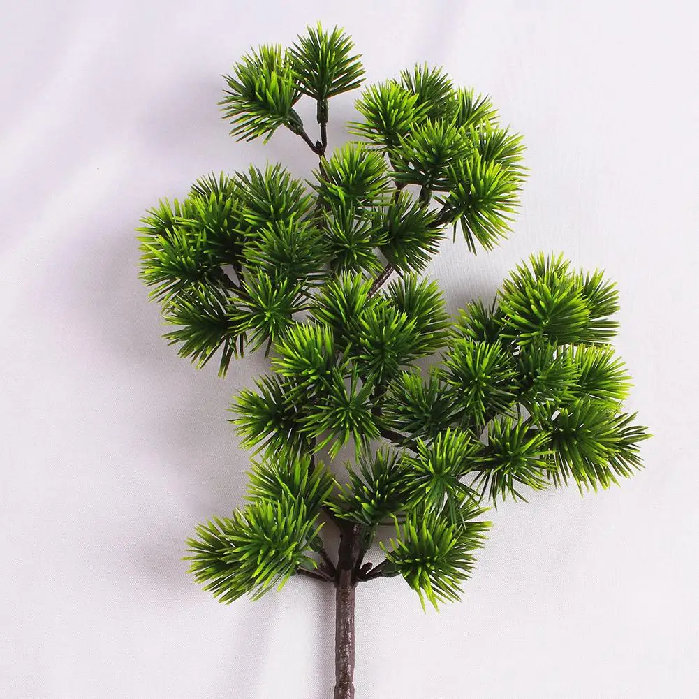 

1Pc Plastic Fake Artificial Pine Cypress Plant Bonsai Garden Home Office Decor