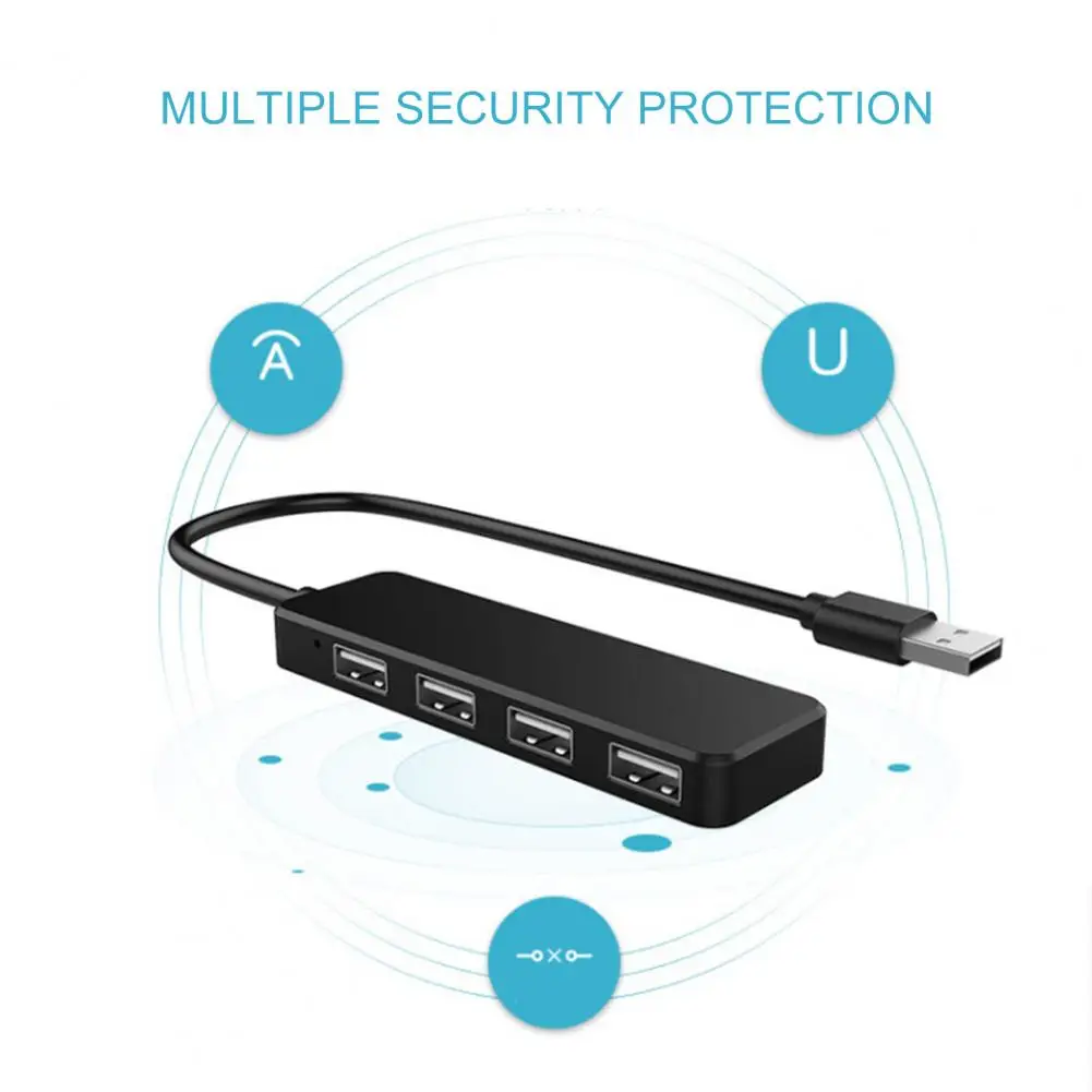 USB Порты и разъёмы прочный концентратор Многофункциональный Plug & Play Compact 4 в 1