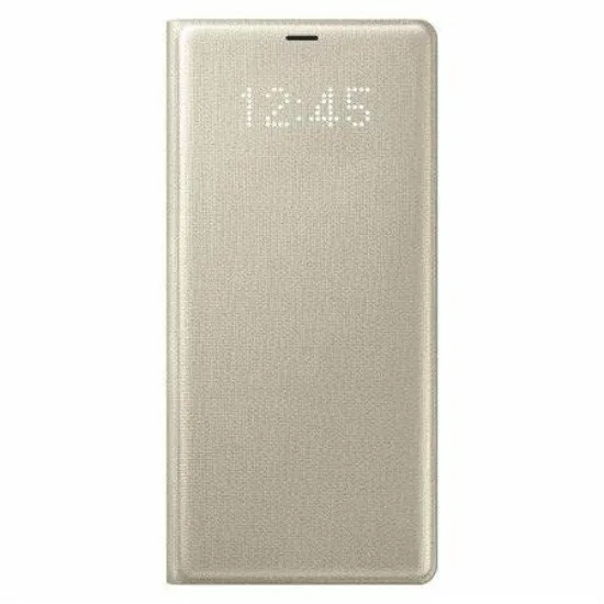Golden Светодиодный Чехол samsung Smart Cover чехол для телефона samsung Galaxy Note 8 N9500 Note8 N950F SM-N950F чехол для телефона - Цвет: Golden