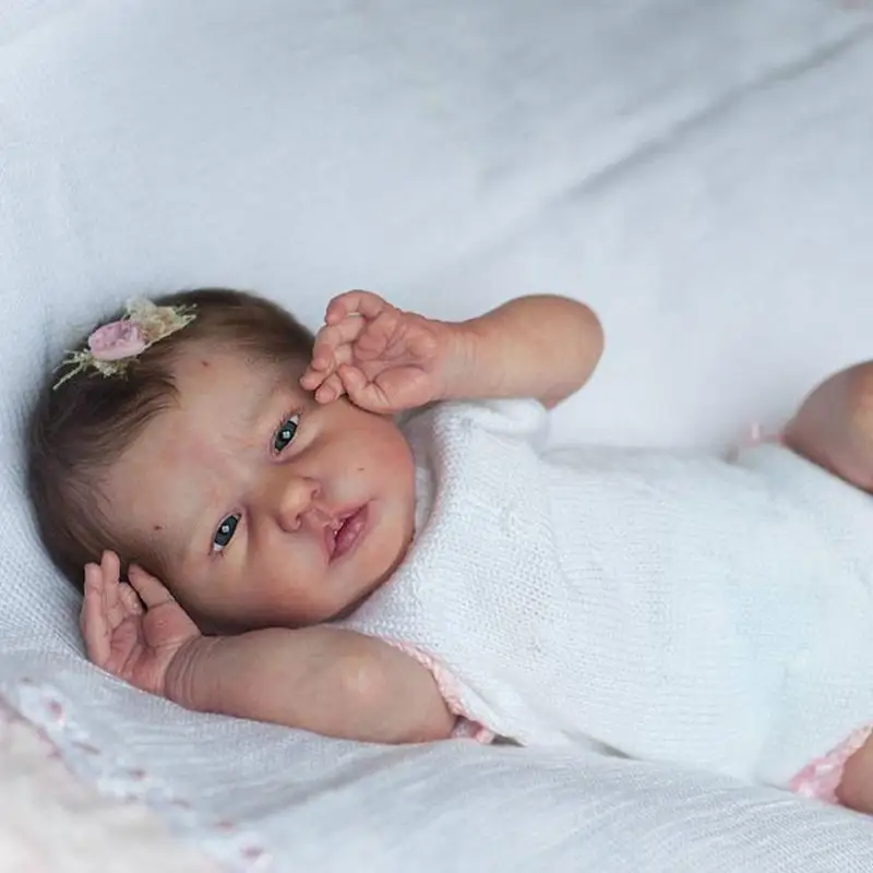 Lifelike Dolls Realistic Reborn Toddler 19 inch Dolls Soft Silicone Popular Limited Edition Kit Unfinished Doll Parts
