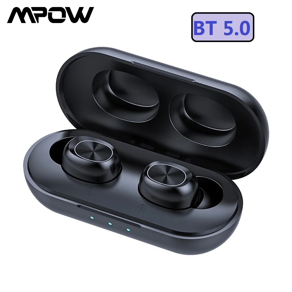 Беспроводные стереонаушники 8D с Bluetooth 5 0 бинауральные наушники сенсорным