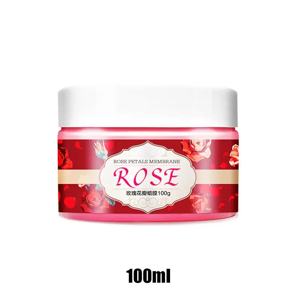 

1 Bottle Rose Repair Foot Mask Natural Ingredients Wax Foot Soften Nail Foot Wax Treatment Care Paraffin Moisturize Fungal D0E6